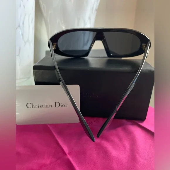 Christian Dior CD shaped sunglasses